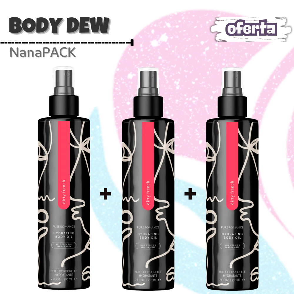 Con Body Dew, disfruta de una piel suave, hidratada y con un brillo irresistible que te acompañará todo el día. ¡Rocíalo después de la ducha o bajo el sol y deja que tu piel brille como nunca antes!