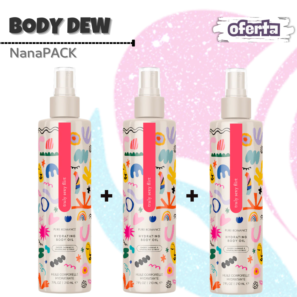 Con Body Dew, disfruta de una piel suave, hidratada y con un brillo irresistible que te acompañará todo el día. ¡Rocíalo después de la ducha o bajo el sol y deja que tu piel brille como nunca antes!