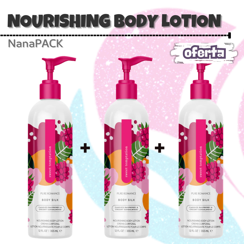 Con Nourishing Body Lotion, disfruta de una piel suave, flexible y profundamente hidratada, todos los días.