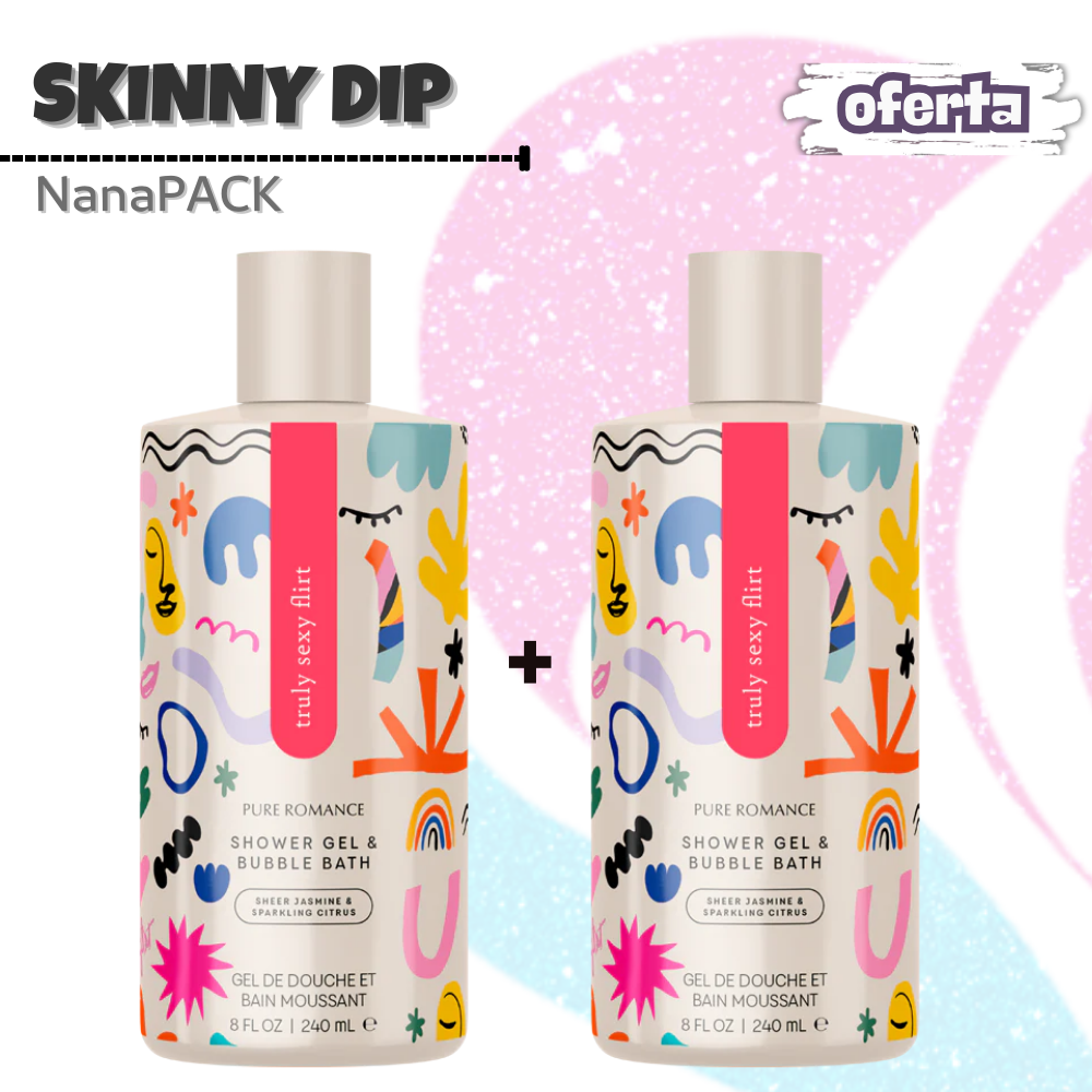 Con Skinny Dip, tu baño o ducha se convertirá en un ritual de cuidado personal que dejará tu piel hidratada, perfumada y renovada, dándote el mimo que mereces.