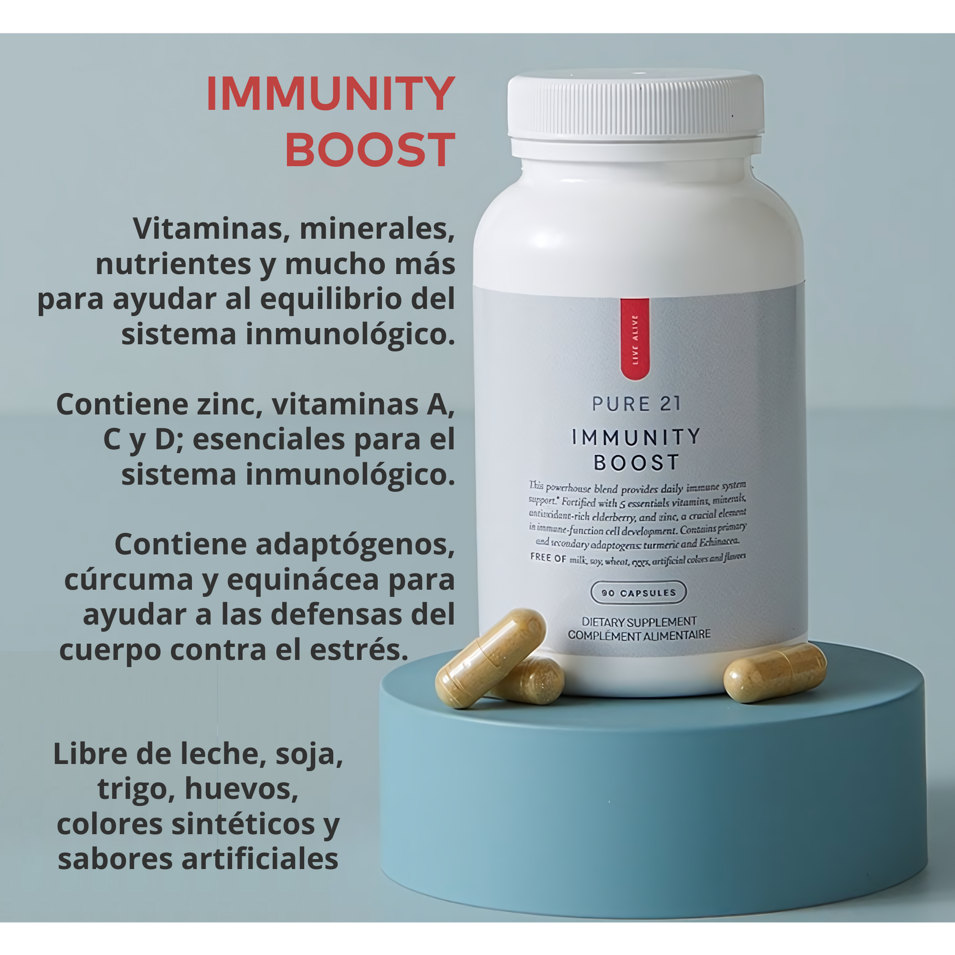 Pure 21 - Immunity Boost (218) - Fiestas by Nana, LLC