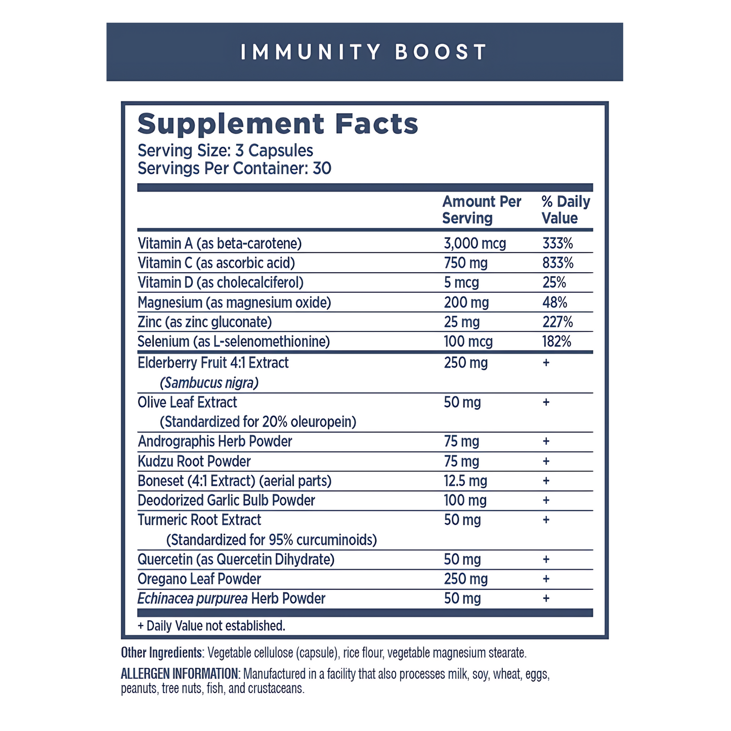 Pure 21 - Immunity Boost (218) - Fiestas by Nana, LLC