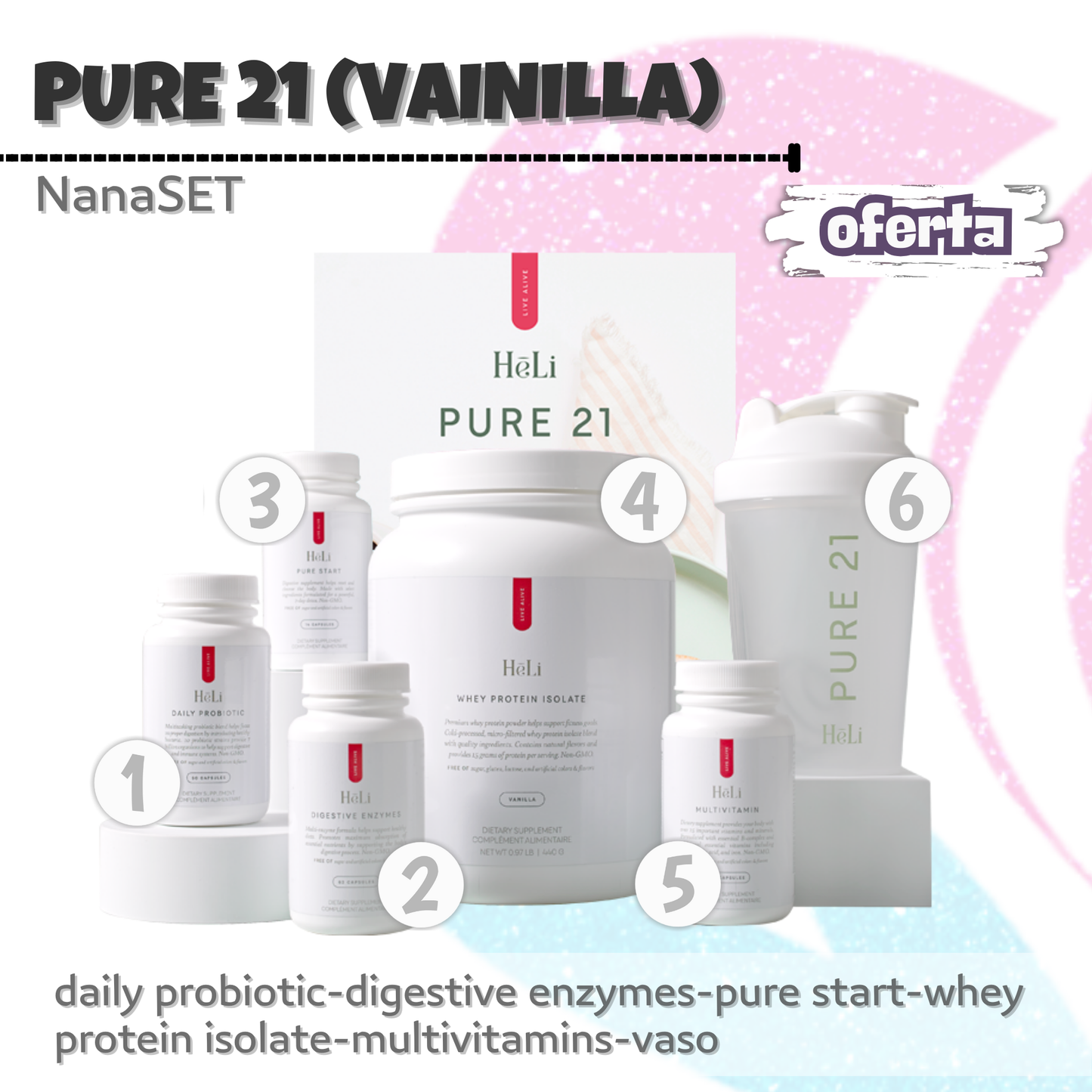 Pure 21 Set - Variedad