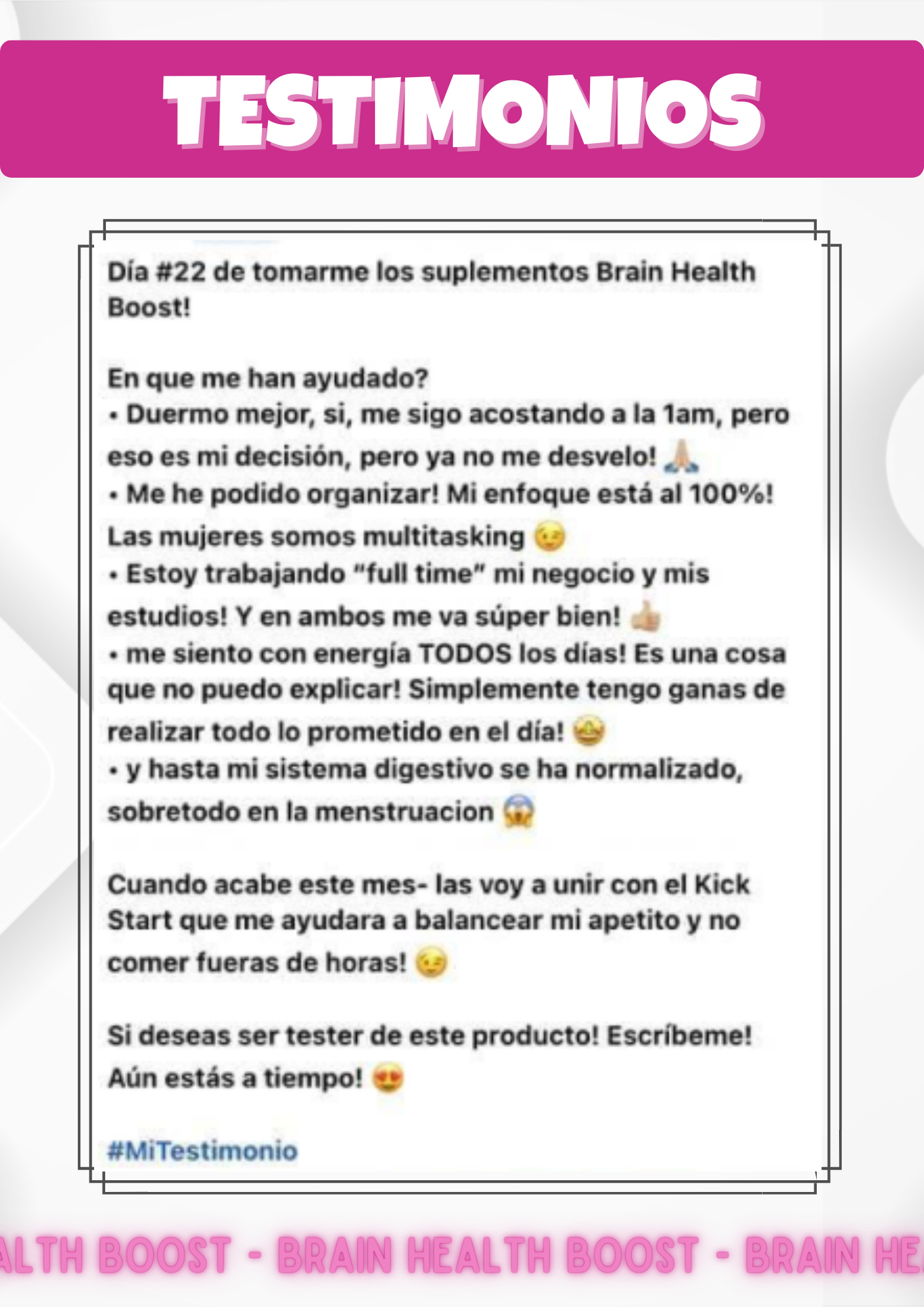 HēLi Brain Health Boost (59) - OUTLET - Fiestas by Nana, LLC