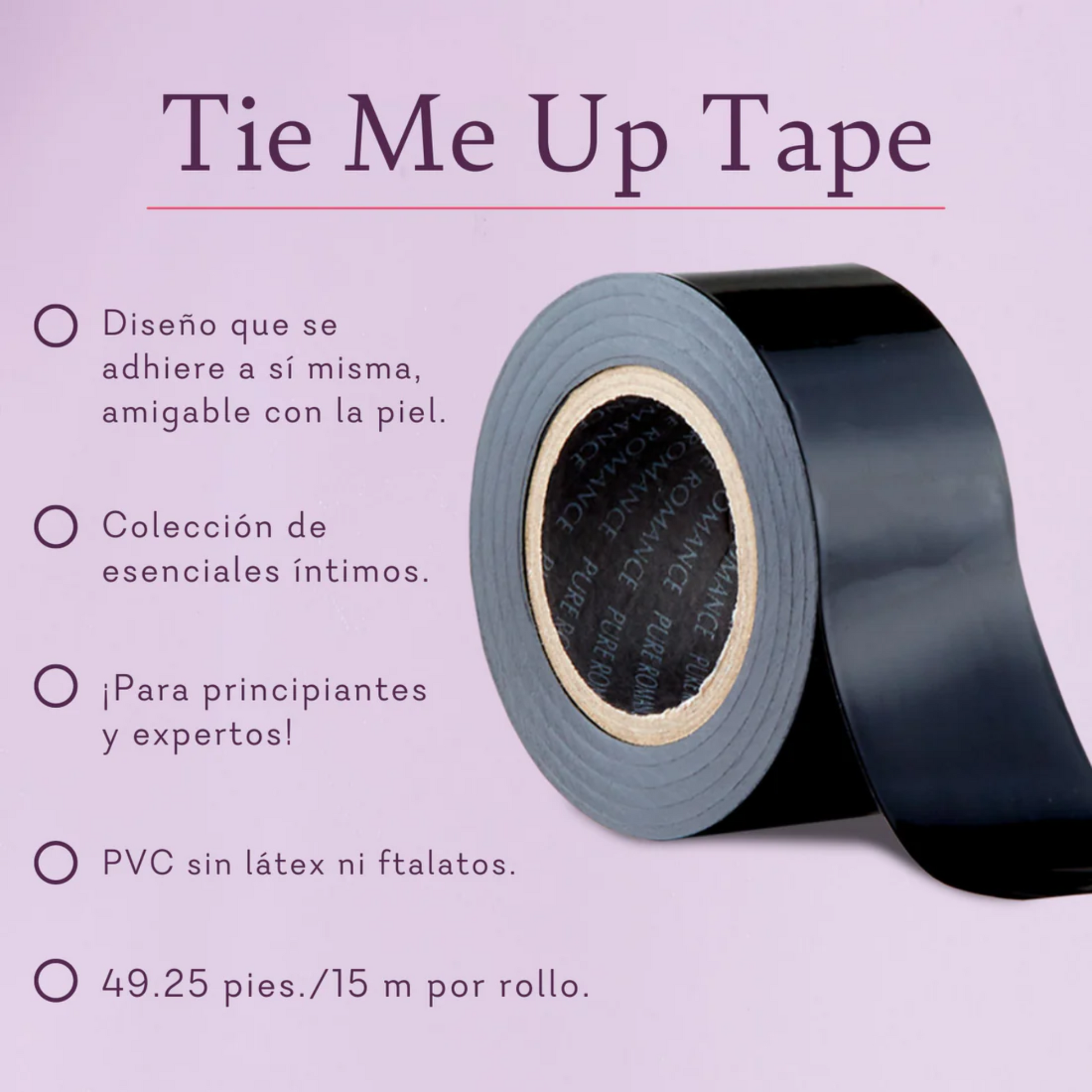 Tie Me Up Tape - Black (78) - Fiestas by Nana, LLC