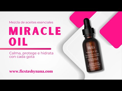 HēLi Miracle Oil es la solución perfecta para quienes buscan un producto todo en uno que ofrezca cuidado y protección para la piel. Con su fórmula rica en aceites esenciales, este aceite multipropósito se convierte en un imprescindible en tu rutina de cuidado personal, ayudando a mantener tu piel hidratada, protegida y saludable. ¡Descubre el poder de la naturaleza con cada gota de Miracle Oil!