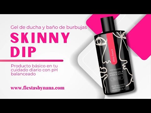 Con Skinny Dip, tu baño o ducha se convertirá en un ritual de cuidado personal que dejará tu piel hidratada, perfumada y renovada, dándote el mimo que mereces.